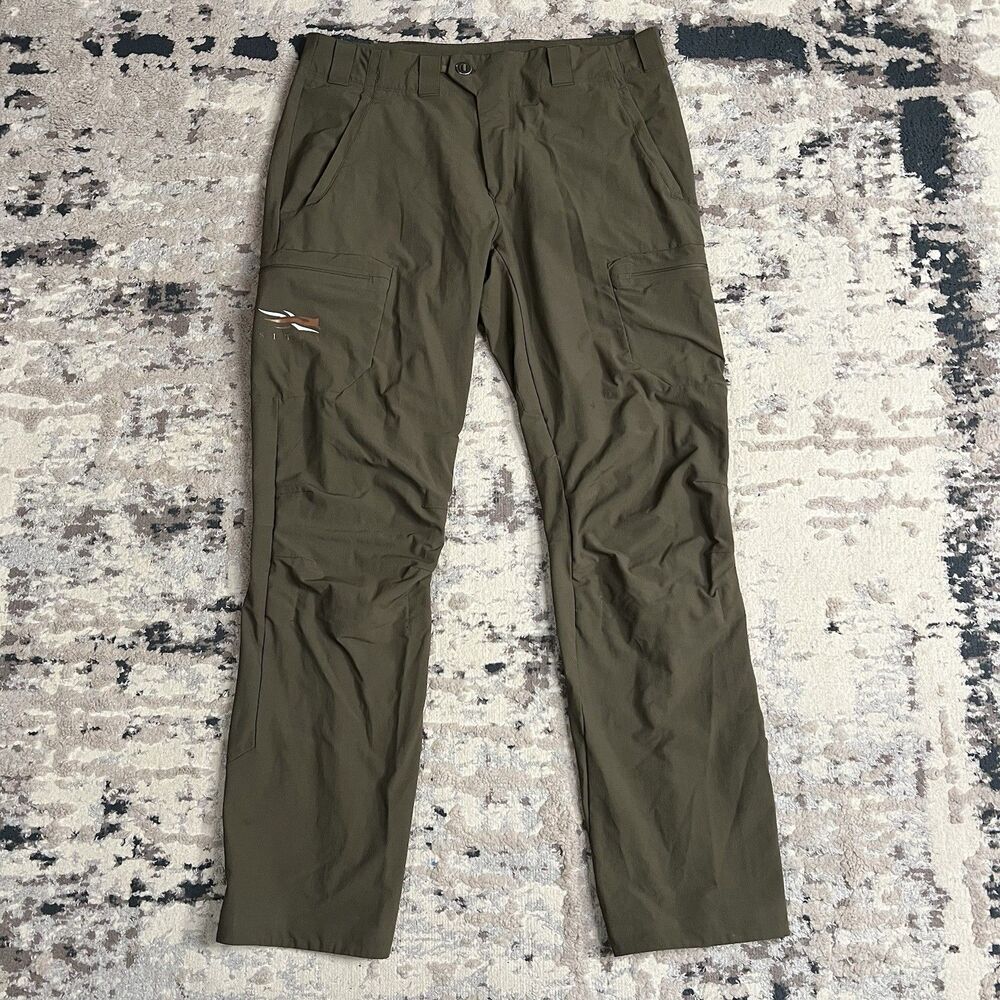 Sitka Gear Mens Ascent Pant Pyrite Green Hunting Hiking Technical Trousers 36